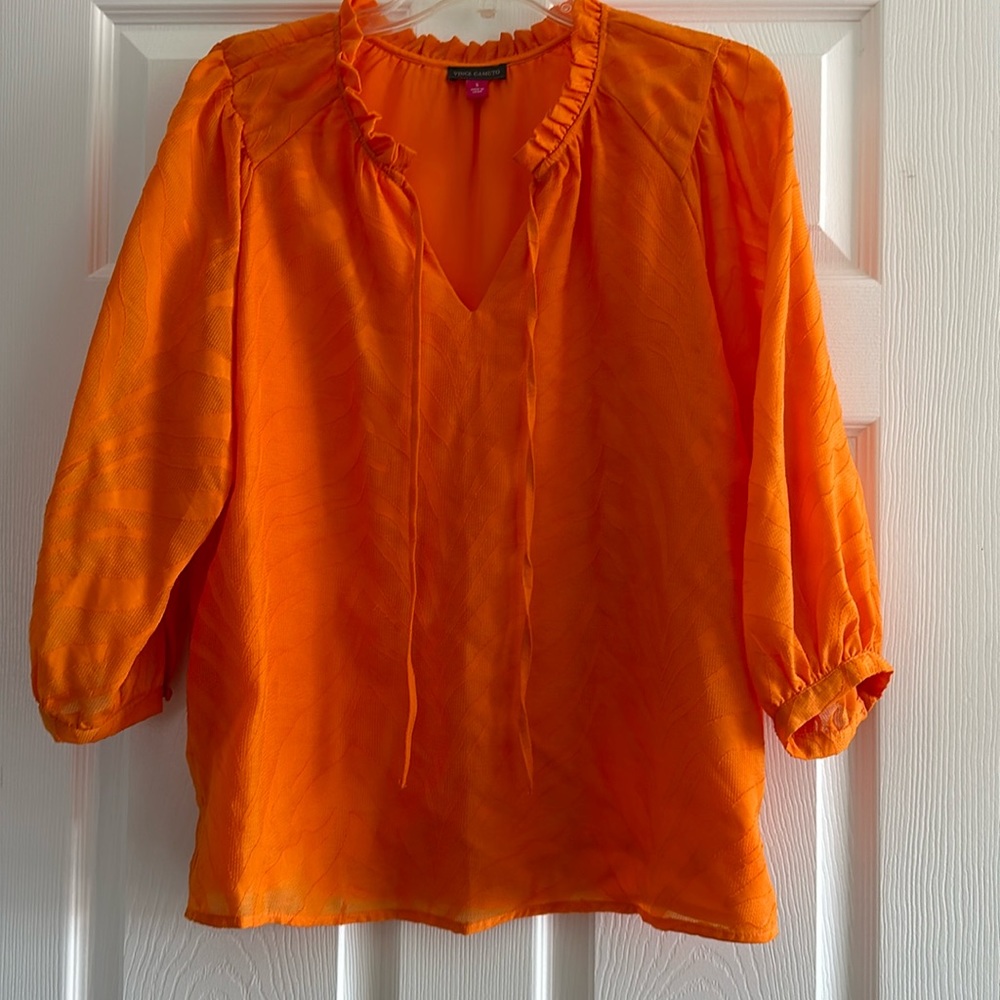NWT Vince Camuto Orange Top